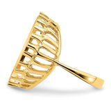 22 mm 14k Yellow Gold coin bezel for 21.6 mm Coin — additional image