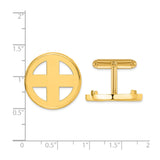 22 mm 14k Yellow Gold coin bezel for 22 mm Coin — size reference (ruler)