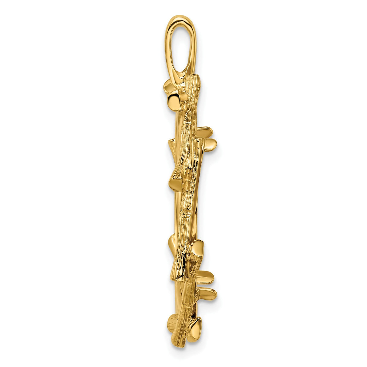 22 mm 14k Yellow Gold coin bezel for 22 mm Coin — alternate view