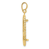22 mm 14k Yellow Gold coin bezel for 22 mm Coin — alternate view