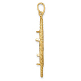 22 mm 14k Yellow Gold coin bezel for 22 mm Coin — alternate view