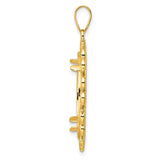 22 mm 14k Yellow Gold coin bezel for 22 mm Coin — alternate view