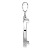 22 mm 14k White Gold coin bezel for 22 mm Coin — alternate view