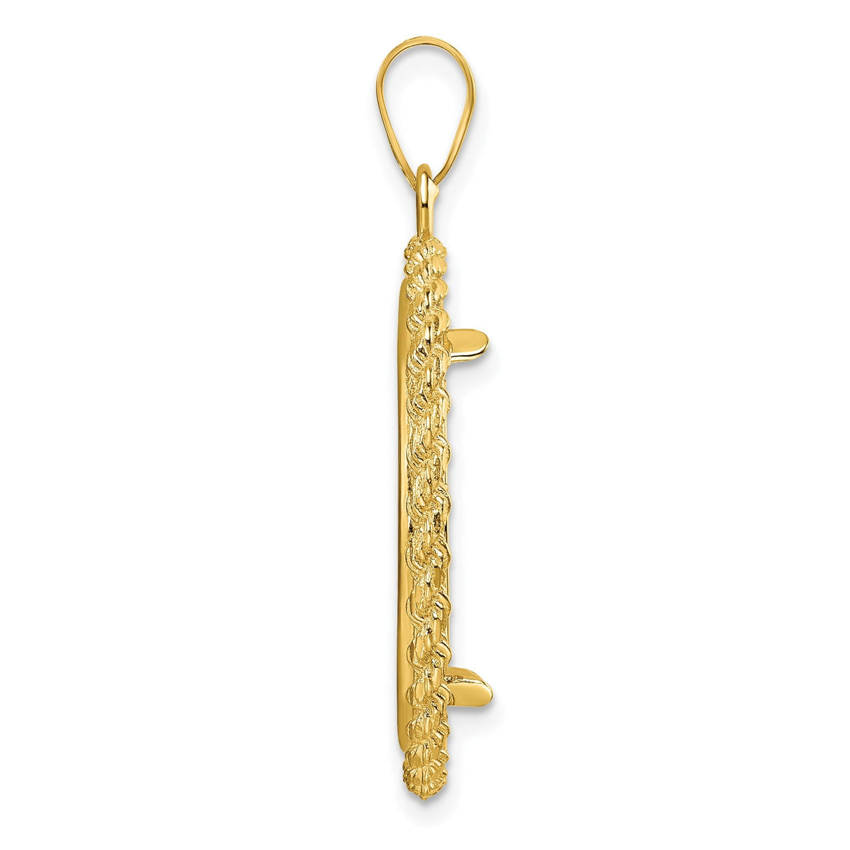 22 mm 14k Yellow Gold coin bezel for 22 mm Coin — alternate view