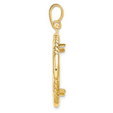 22 mm 14k Yellow Gold coin bezel for 22 mm Coin — alternate view