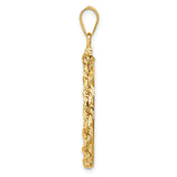 22 mm 14k Yellow Gold coin bezel for 22 mm Coin — alternate view