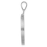 22 mm 14k White Gold coin bezel for 22 mm Coin — alternate view
