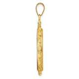 22 mm 14k Yellow Gold coin bezel for 22 mm Coin — alternate view