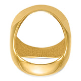 22 mm 14k Yellow Gold coin bezel for 22 mm Coin — additional image