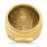 22 mm 14k Yellow Gold coin bezel for 22 mm Coin — additional image