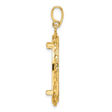 25 mm 14k Yellow Gold coin bezel for 25 mm Coin — alternate view