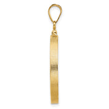 25 mm 14k Yellow Gold coin bezel for 25 mm Coin — alternate view