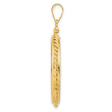 25 mm 14k Yellow Gold coin bezel for 25 mm Coin — alternate view