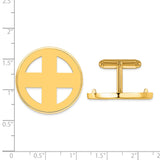 27 mm 14k Yellow Gold coin bezel for 27 mm Coin — size reference (ruler)