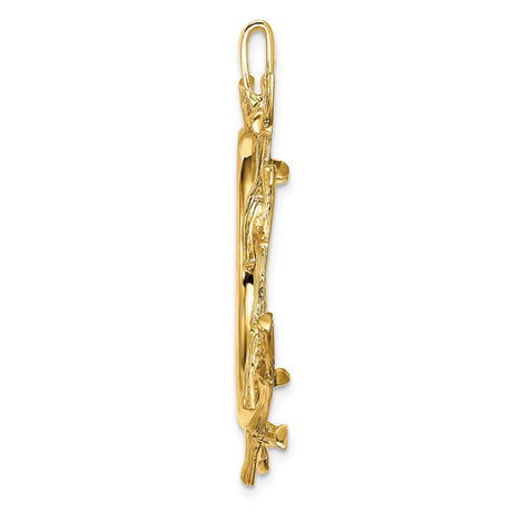 27 mm 14k Yellow Gold coin bezel for 27 mm Coin — alternate view