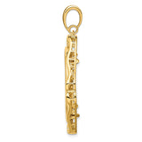 27 mm 14k Yellow Gold coin bezel for 27 mm Coin — alternate view