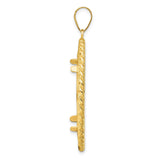 27 mm 14k Yellow Gold coin bezel for 27 mm Coin — alternate view