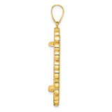 27 mm 14k Yellow Gold coin bezel for 27 mm Coin — alternate view