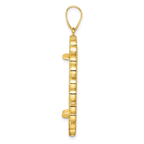 27 mm 14k Yellow Gold coin bezel for 27 mm Coin — alternate view