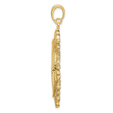 27 mm 14k Yellow Gold coin bezel for 27 mm Coin — alternate view