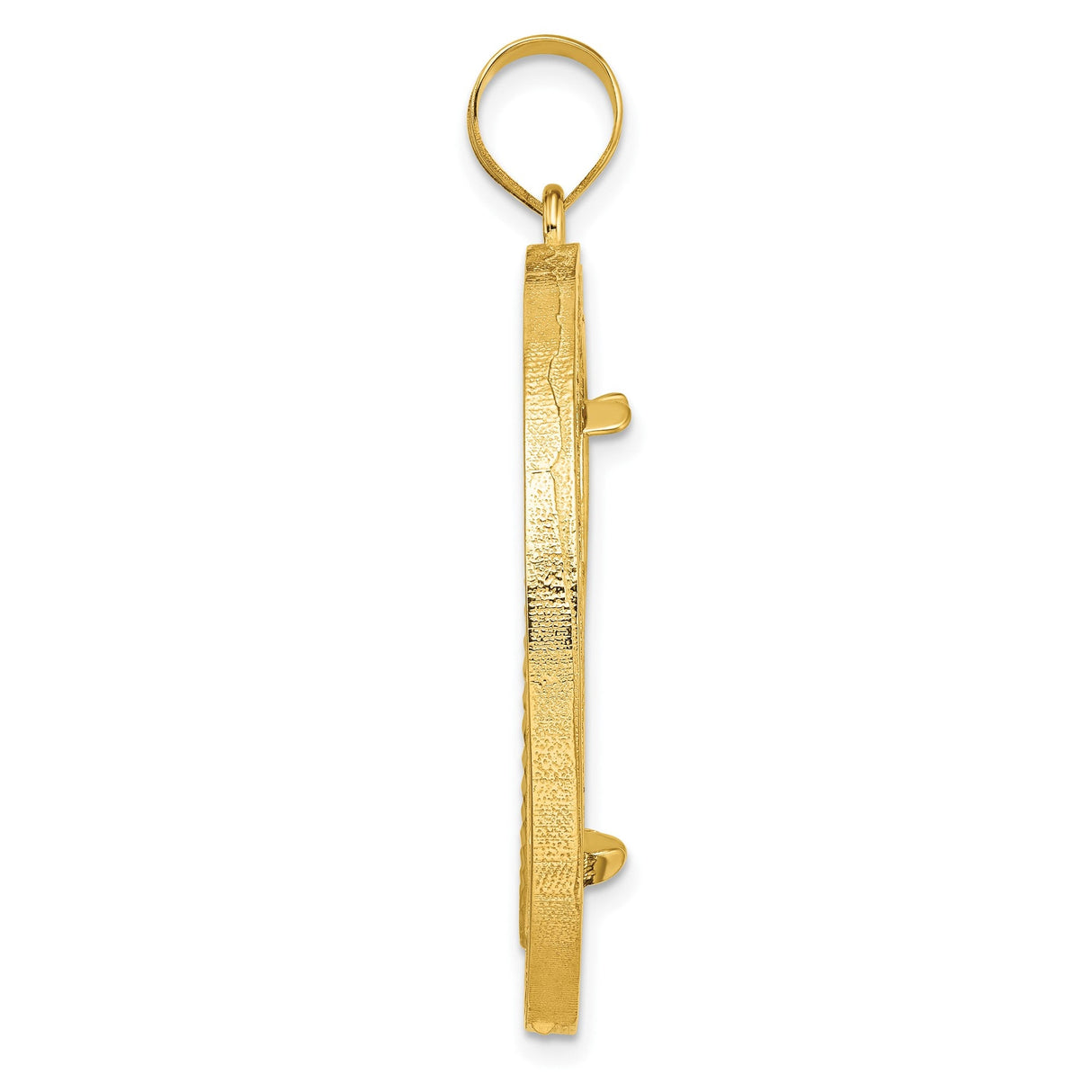 27 mm 14k Yellow Gold coin bezel for 27 mm Coin — alternate view