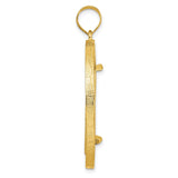 27 mm 14k Yellow Gold coin bezel for 27 mm Coin — alternate view