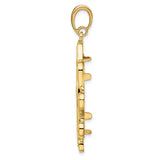 27 mm 14k Yellow Gold coin bezel for 27 mm Coin — alternate view