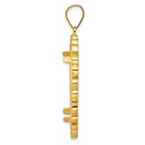 27 mm 14k Yellow Gold coin bezel for 27 mm Coin — alternate view