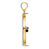27 mm 14k Yellow Gold coin bezel for 27 mm Coin — alternate view
