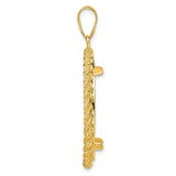 27 mm 14k Yellow Gold coin bezel for 27 mm Coin — alternate view