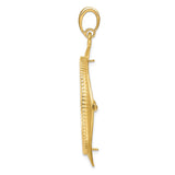 27 mm 14k Yellow Gold coin bezel for 27 mm Coin — alternate view