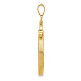 27 mm 14k Yellow Gold coin bezel for 27 mm Coin — alternate view