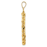 27 mm 14k Yellow Gold coin bezel for 27 mm Coin — alternate view