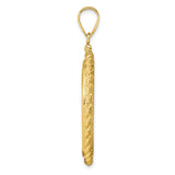27 mm 14k Yellow Gold coin bezel for 27 mm Coin — alternate view