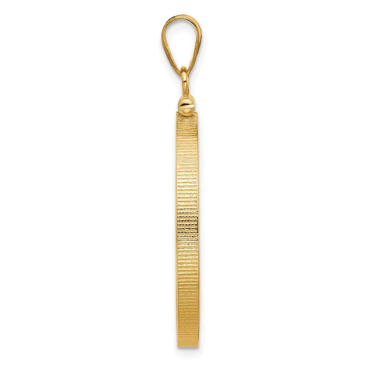 28 mm 14k Yellow Gold coin bezel for 27.5 mm Coin — alternate view