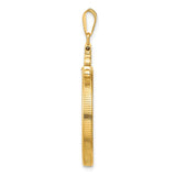 28 mm 14k Yellow Gold coin bezel for 27.5 mm Coin — alternate view