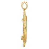 30 mm 14k Yellow Gold coin bezel for 30 mm Coin — alternate view
