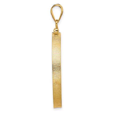 30 mm 14k Yellow Gold coin bezel for 30 mm Coin — alternate view