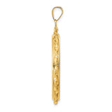 30 mm 14k Yellow Gold coin bezel for 30 mm Coin — alternate view