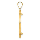 32 mm 14k Yellow Gold coin bezel for 32 mm Coin — alternate view