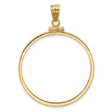 32 mm 14k Yellow Gold coin bezel for 32 mm Coin — additional image