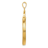 32 mm 14k Yellow Gold coin bezel for 32 mm Coin — alternate view