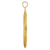 32 mm 14k Yellow Gold coin bezel for 32 mm Coin — alternate view