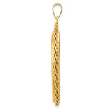 32 mm 14k Yellow Gold coin bezel for 32 mm Coin — alternate view