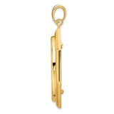 33 mm 14k Yellow Gold coin bezel for 32.7 mm Coin — alternate view