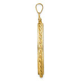 33 mm 14k Yellow Gold coin bezel for 32.7 mm Coin — alternate view