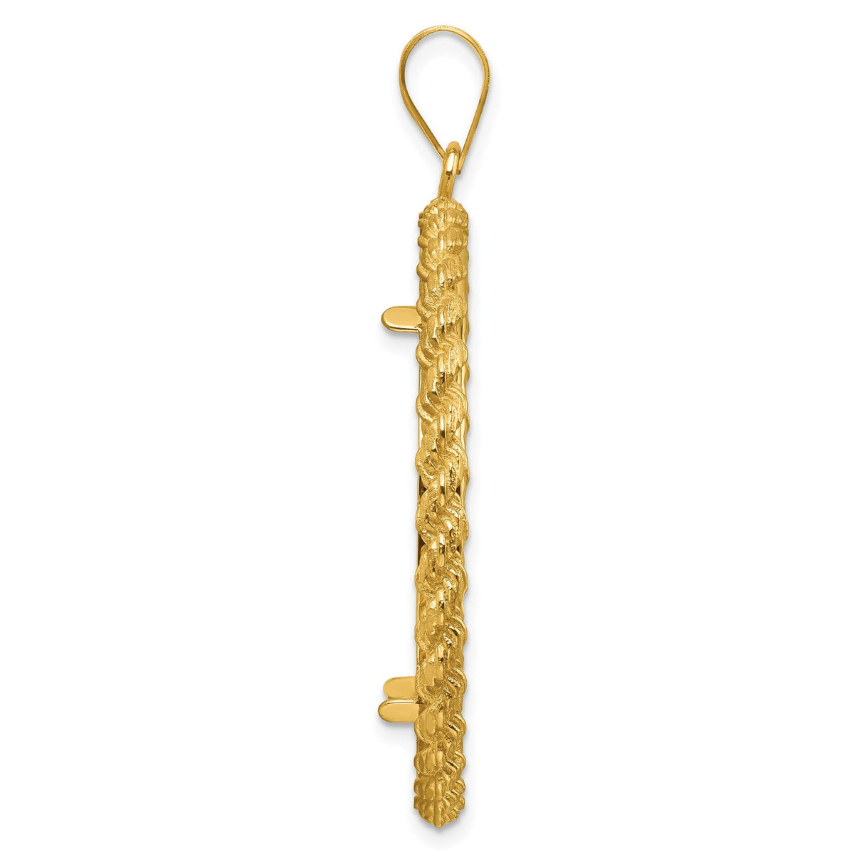 33 mm 14k Yellow Gold coin bezel for 32.7 mm Coin — alternate view