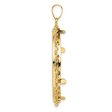 33 mm 14k Yellow Gold coin bezel for 32.7 mm Coin — alternate view