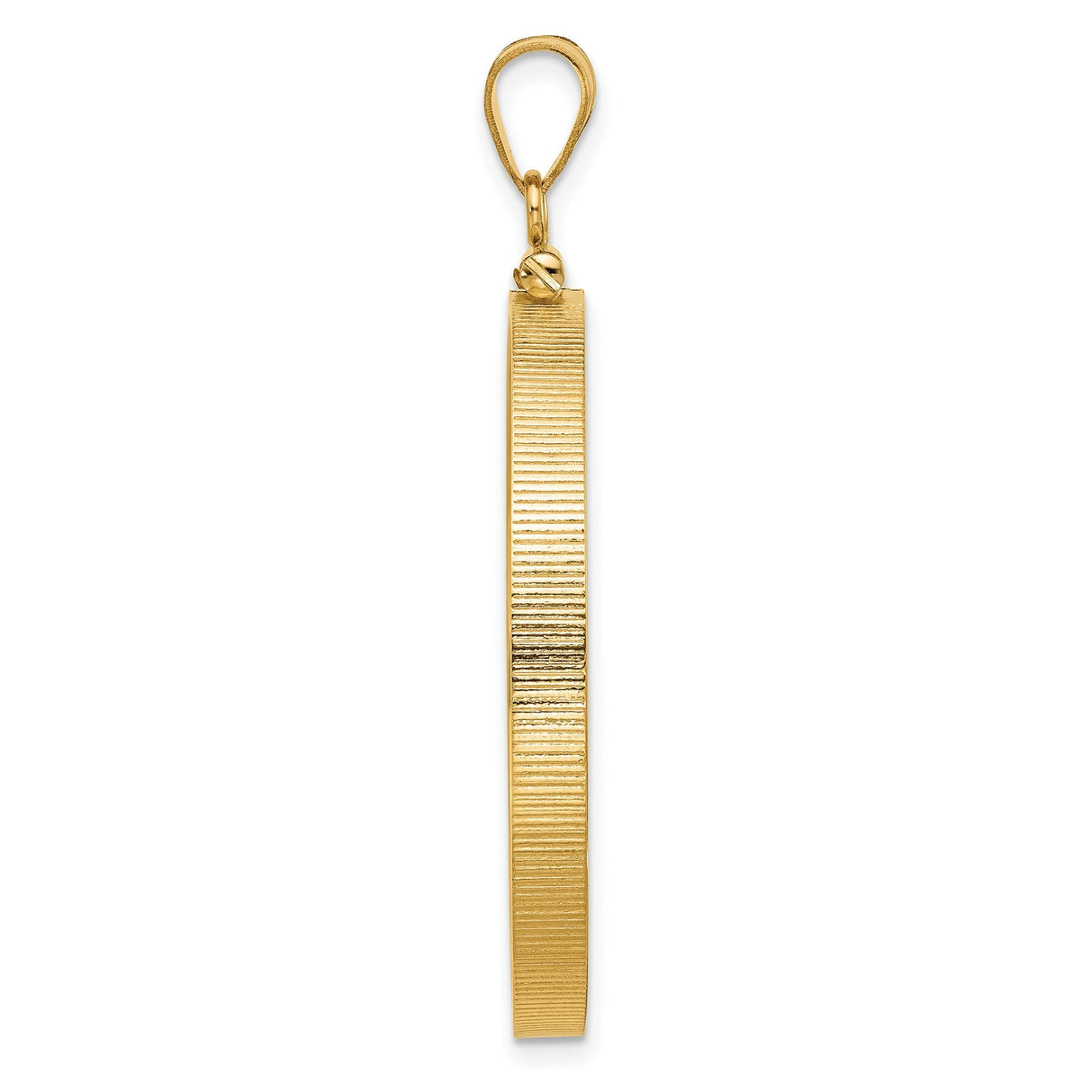 33 mm 14k Yellow Gold coin bezel for 32.7 mm Coin — alternate view
