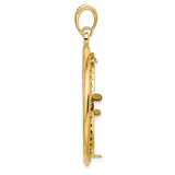 33 mm 14k Yellow Gold coin bezel for 32.7 mm Coin — alternate view